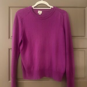 a new day Women's Fuchsia Crew Neck Sweater